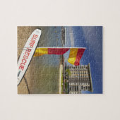 Puzzle Drapeaux et carte de secourt de surf (Horizontal)