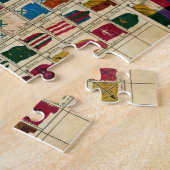 Puzzle Drapeaux navals vintages de l'illustration du (Côté)