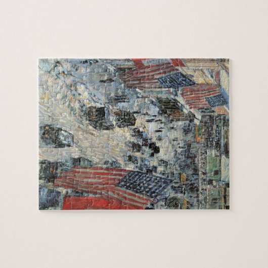 Puzzle Drapeaux sur la 57ème rue par Frederick Childe Has (Horizontal)