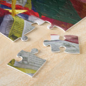 Puzzle Drapeaux tibétains de prière chez Boudhanath Stupa (Côté)