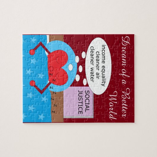Puzzle Dream of a Better World : (Horizontal)