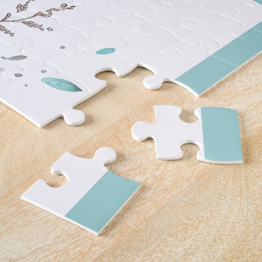 Puzzle Dreamcatcher turquoise (Côté)