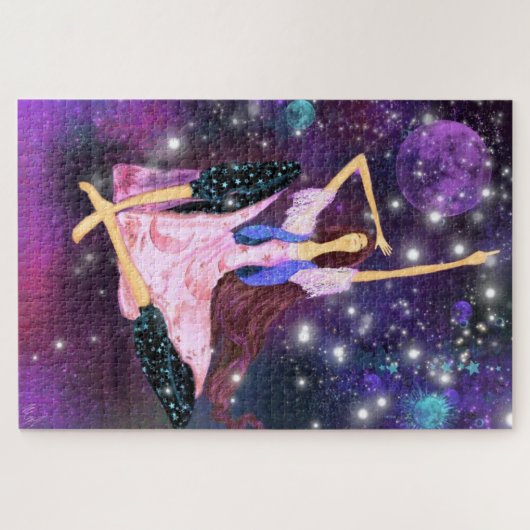 Puzzle Dreaming Girl Dessin Collection Imaginaire Fairyta (Horizontal)
