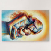 Puzzle Dreamlike lien maternel imaginaire mère bébé (Horizontal)