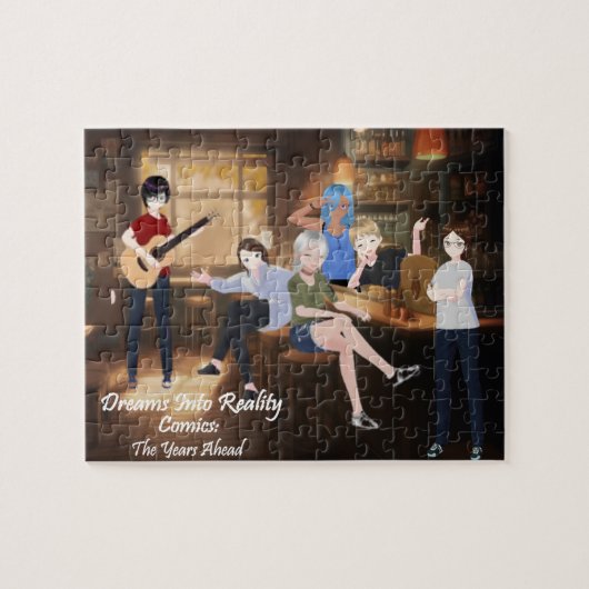 Puzzle DreamsIntoRealityComics The Bar Cover Art (Horizontal)