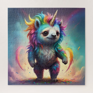 Puzzle Dreamy Slothicorn : Un Imaginaire Rainbow Baby,