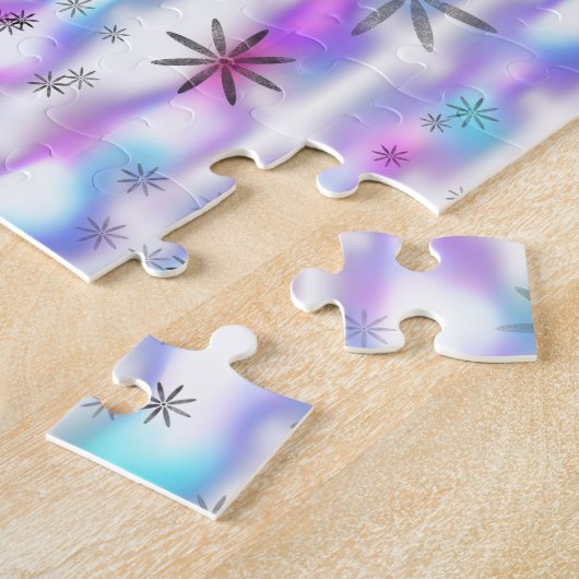 Puzzle Dreamy Starburst Waves Pattern (Côté)