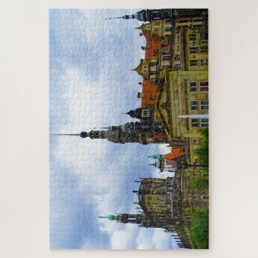 Puzzle Dresde Allemagne. (Vertical)
