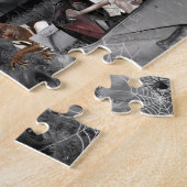 Puzzle Drive-in hanté de Halloween (Côté)