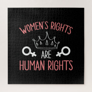Puzzle Droits des femmes Les droits des femmes sont des d