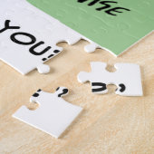 Puzzle Drôle caricature de la police de la circulation au (Côté)