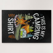 Puzzle Drôle C'est Mon Camping Pour Campeur (Horizontal)