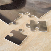 Puzzle Drôle Cowboy À Cheval De Fente, (Côté)