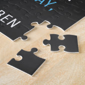Puzzle Drôle de "ce n'est pas un exercice" pour la fête d (Côté)
