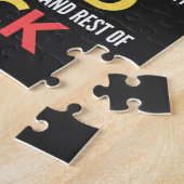 Puzzle Drôle de partir Adieu (Côté)