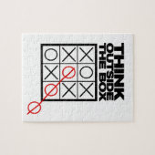 Puzzle Drôle de penser dehors de la boîte (Horizontal)