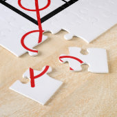 Puzzle Drôle de penser dehors de la boîte (Côté)