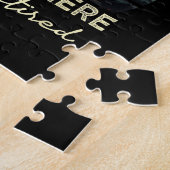 Puzzle Drôle de retraite c'est 5 heures partout (Côté)