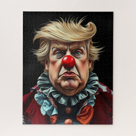 Puzzle Drôle Donald Trump clown (Vertical)