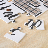 Puzzle Drôle Gnome aime la chute, saison citrouille (Côté)