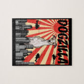Puzzle Drôle japonais Dogzilla Whippet (Horizontal)