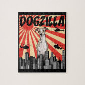 Puzzle Drôle japonais Dogzilla Whippet (Vertical)