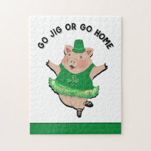 Puzzle Drôle Jig irlandais