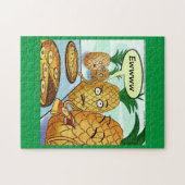 Puzzle Drôle LTCartoons Pineapple Pizza Comic Jigsaw (Horizontal)