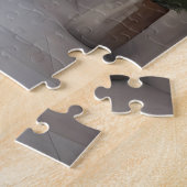 Puzzle Drôle salle de bain mur art Scottish Cow (Côté)