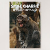Puzzle Drôle singe souriant (Vertical)
