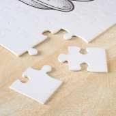 Puzzle Drôle tasse de thé Noël (Côté)