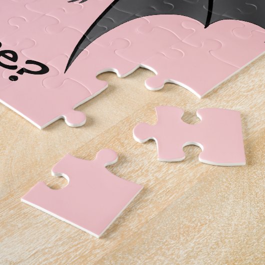 Puzzle Drôle Valentine chauve-souris (Côté)