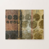 Puzzle Droplets verts circulaires (Horizontal)