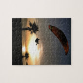 Puzzle Dropzone At Dusk Adventure Paraglider Art (Horizontal)