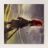 Puzzle Druid Warrior Princess Imaginaire Art (Horizontal)