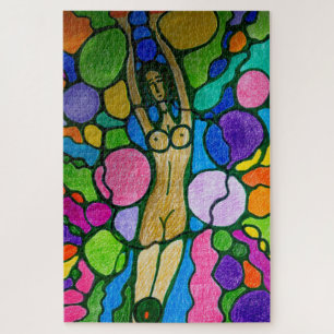 Puzzle Dryad (nymphe du bois) Mystique Art Moderne