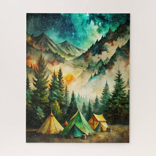 Puzzle du camping (Vertical)