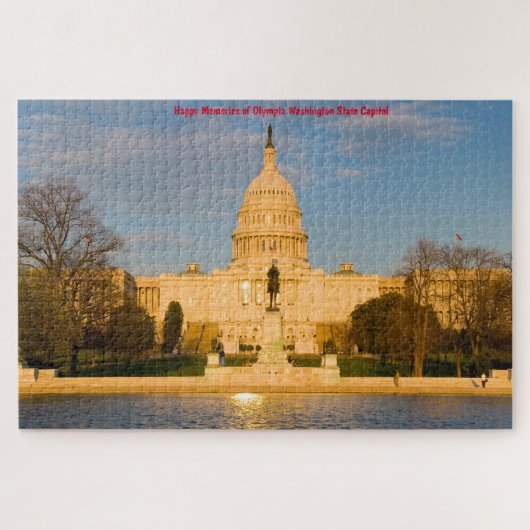 Puzzle du Capitole de l'État de Washington (Horizontal)