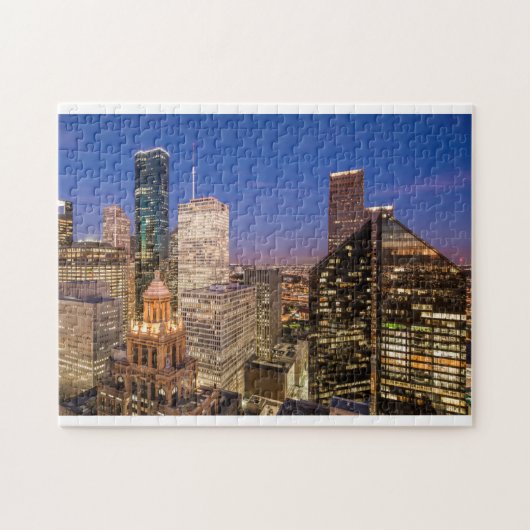 Puzzle du centre-ville de Houston (Horizontal)