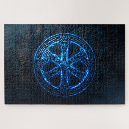 Puzzle du Cercle de Runes Viking (Horizontal)