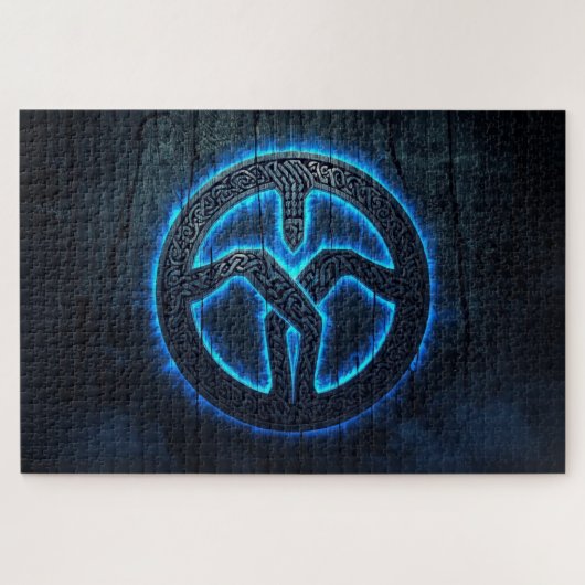 Puzzle du Cercle de Runes Viking (Horizontal)