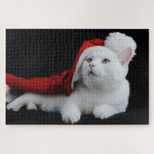 Puzzle du chat de Noël