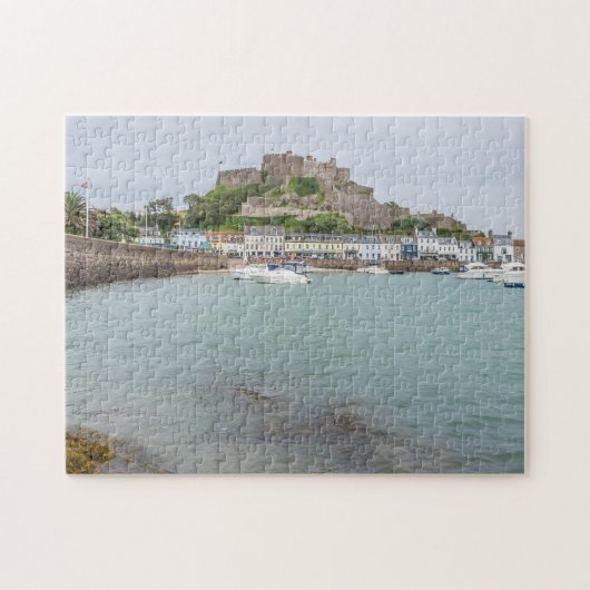 Puzzle du château de Jersey Mont Orgueil (Horizontal)