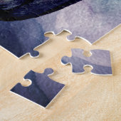 Puzzle du château d'Halloween avec boîte cadeau (Côté)