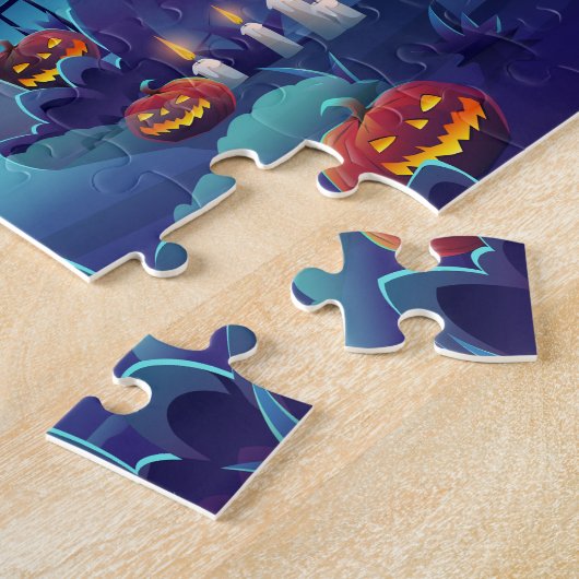 Puzzle du château hanté (Côté)