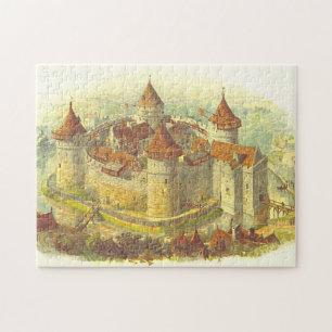 Puzzle du château médiéval
