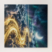 Puzzle du chemin lunaire céleste (Horizontal)