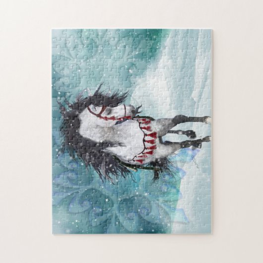 Puzzle du Cheval de neige (Vertical)