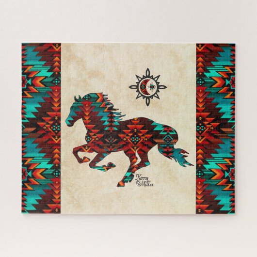 Puzzle du Cheval du Sud-Ouest (Horizontal)