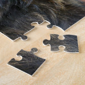 Puzzle du chien de race Leonberger. (Côté)